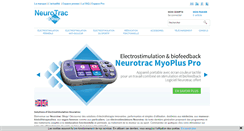 Desktop Screenshot of neurotracshop.com