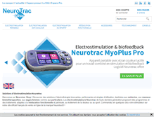 Tablet Screenshot of neurotracshop.com